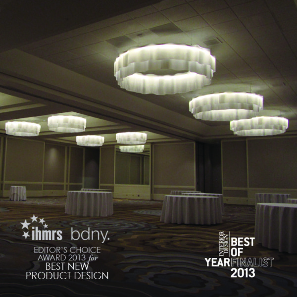 Ribbon Chandelier